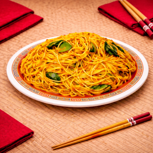 Nouilles sautées aux légumes