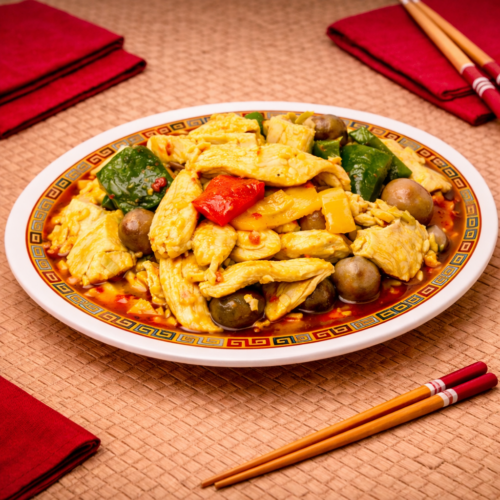 Poulet thaï piquant