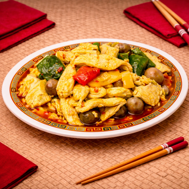 Poulet thaï piquant