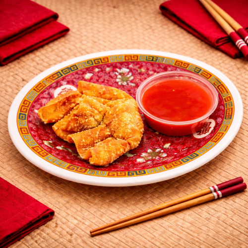 Ravioli frit à la crevette