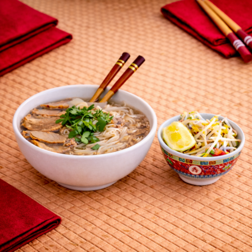 Soupe nouilles canard