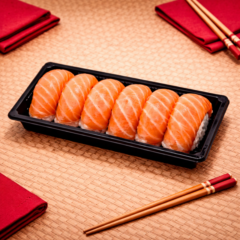 Sushi Nigiri saumon - 6 pièces