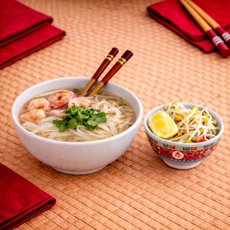 Soupe aux crevettes