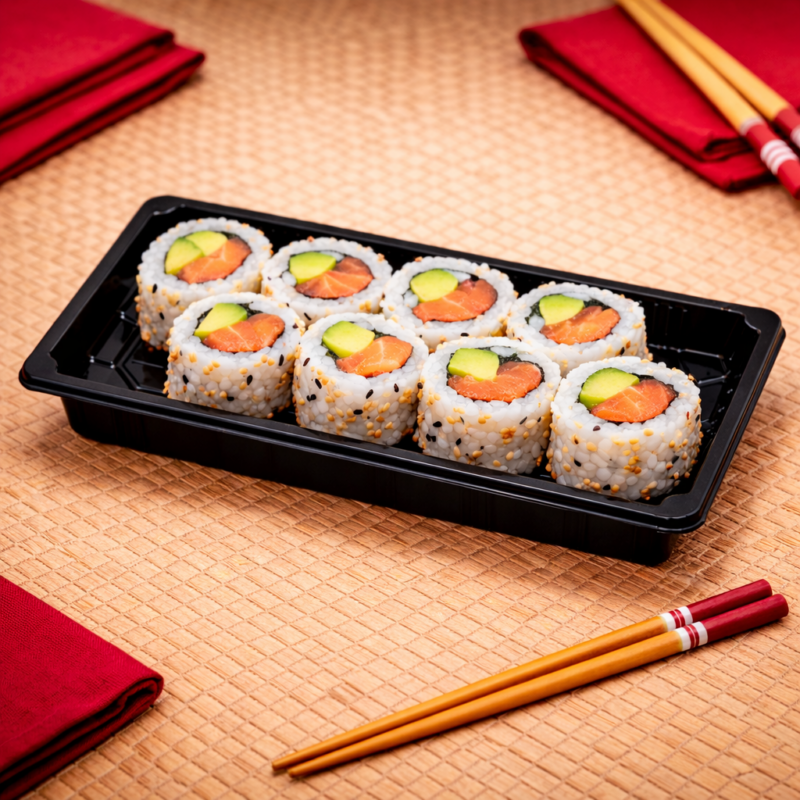 Plateau Cali Saumon Avocat - 8 pièces