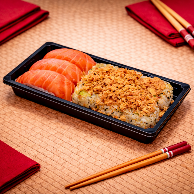 Box Cali Thon Crunchy & Saumon